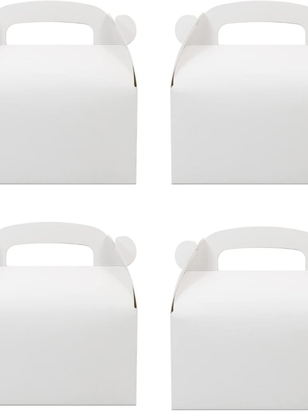 30Pcs White Party Favor Treat Boxes Goodie Paper Gift Box